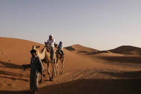 Desert Marocain :  une nuit à Erg Chigaga - Excursion Erg Chigaga desert Maroc