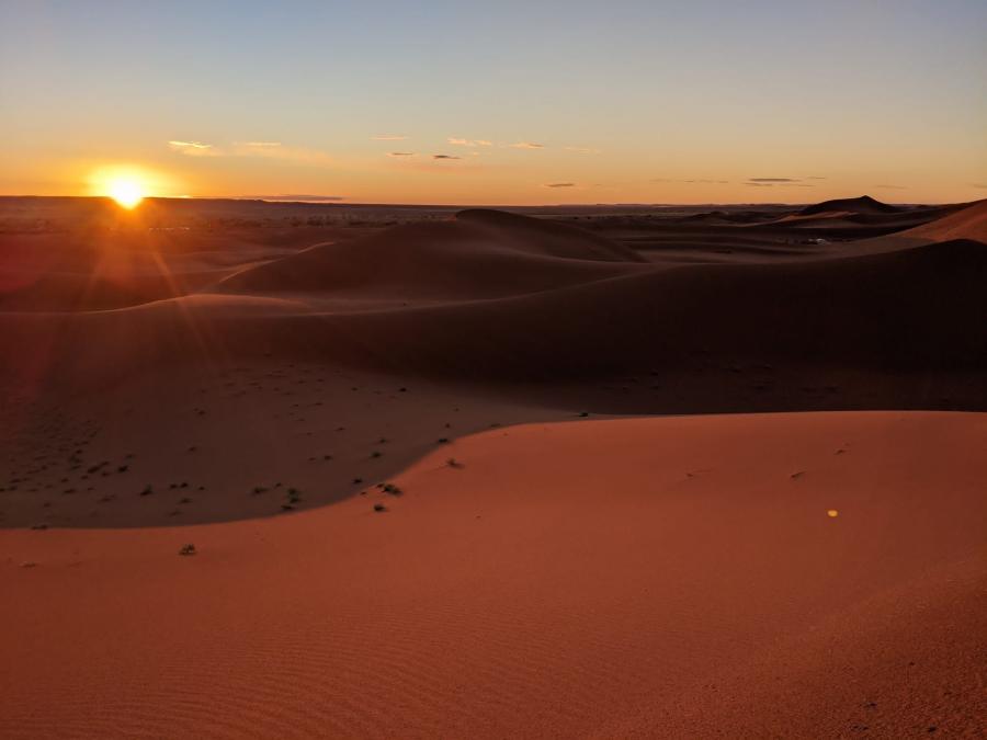 voyage dans désert marocain