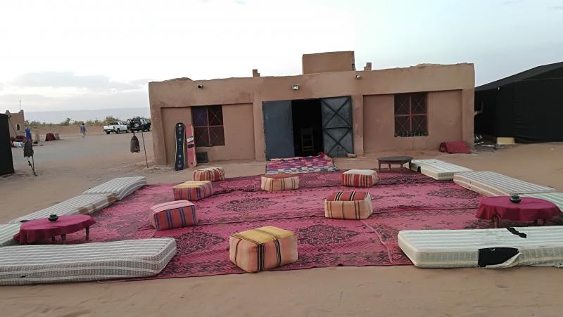 Desert Marocain : Bivouac Erg Chegaga 