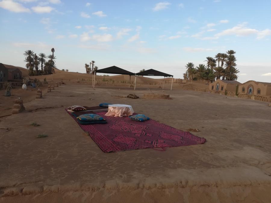 Desert Marocain : Bivouac desert M'hamid 