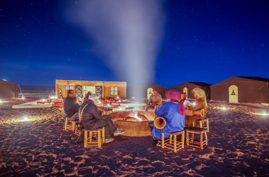 Desert Marocain :  une nuit à Erg Chigaga - Excursion Erg Chigaga desert Maroc