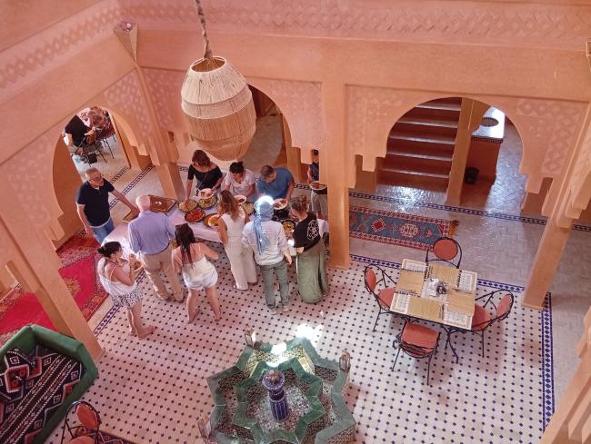 Desert Marocain : Hotel Kasbah Riad Amnir