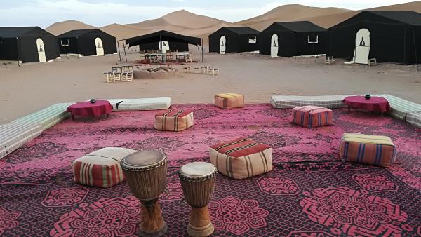 Desert Marocain : Randonnee la grand traverse desert  Erg Chegaga 